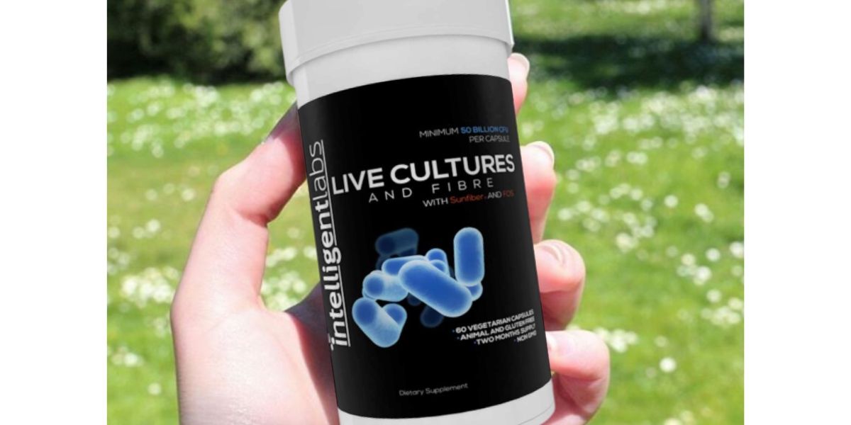 Intelligent Labs Adult Live Cultures and Fibre with 50 Billion CFU