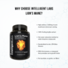 infographic on why choose intelligent labs lion's mane