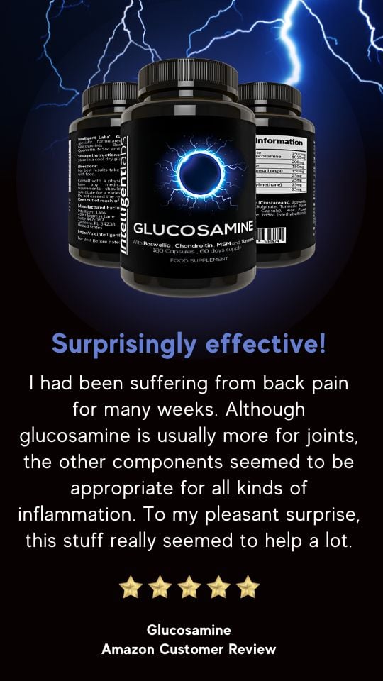 glucosamine is a powerful back pain supplement