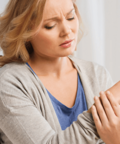 featured image for blog on menopause joint pain